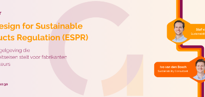 (In Dutch) Ecodesign for Sustainable Products Regulation (ESPR): The EU regulation demanding circularity for manufacturers and importers